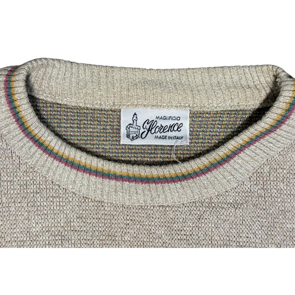 Men's Multicolor Patterned Sweater - Picture 3 of 6